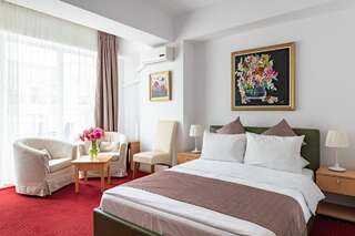 Отель Bucur Accommodation Бухарест King Double with Balcony (Including smoking area)-7